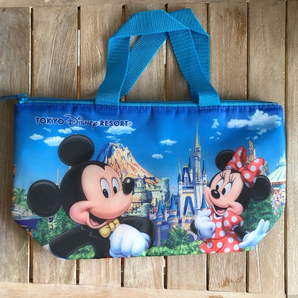 Mickey Mouse Lunch Bag School Travel Snack Box Disney Holiday Bag